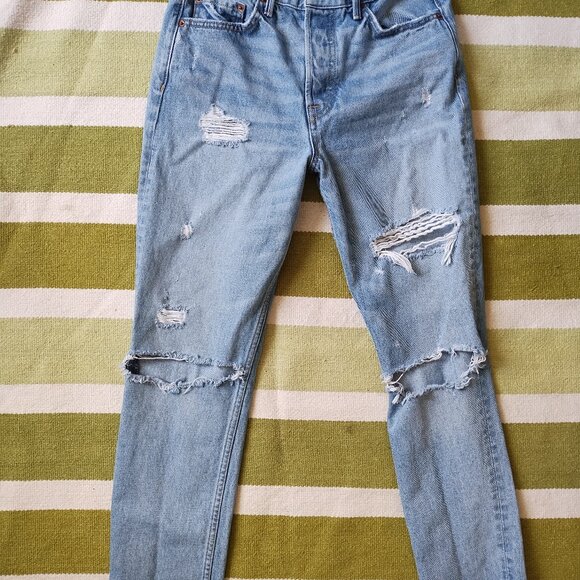 GRLFND Karolina Distressed Skinny Jeans in A Little More Love Size 27 - Picture 1 of 7